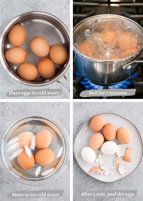 perfect boiled eggs on electric stove